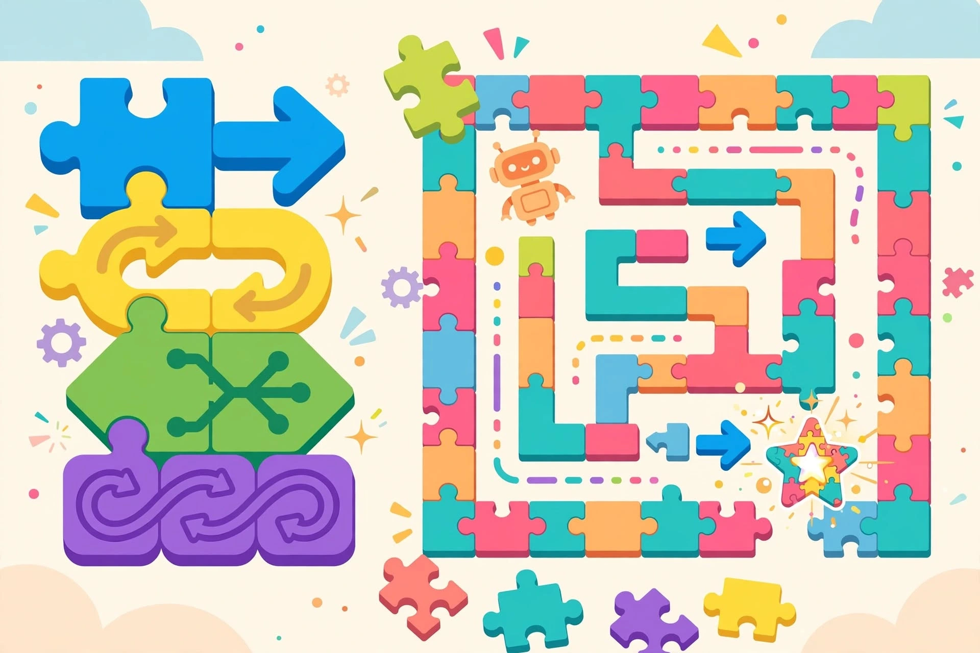 233 Surga: Game Petualangan Seru dengan Grafis Memukau Blockly Games Interaktif untuk Anak