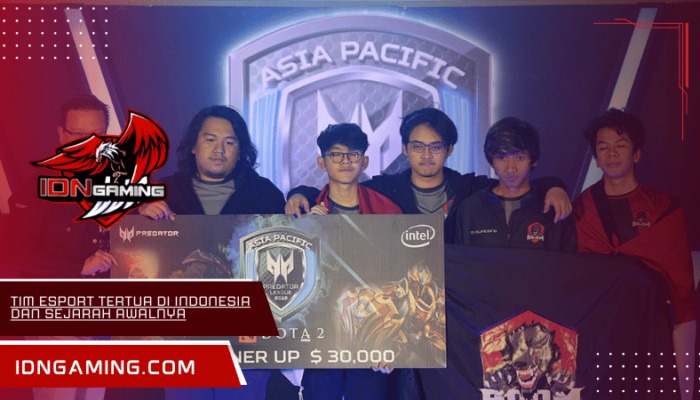 Tim esport tertua di Indonesia dan sejarah awalnya