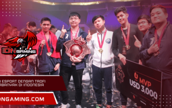 Tim esport dengan trofi terbanyak di Indonesia sepanjang masa