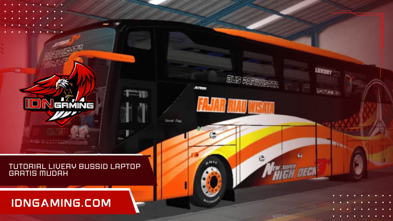 Tutorial Cara Membuat Livery BUSSID di Laptop dengan Tools Gratis