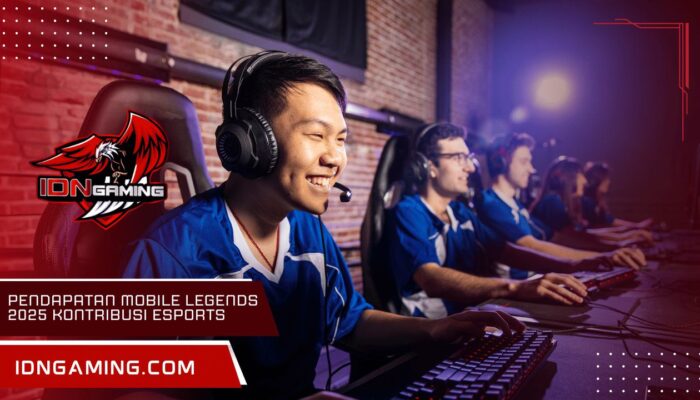 Pendapatan game Mobile Legend 2025 dan kontribusi industri eSports