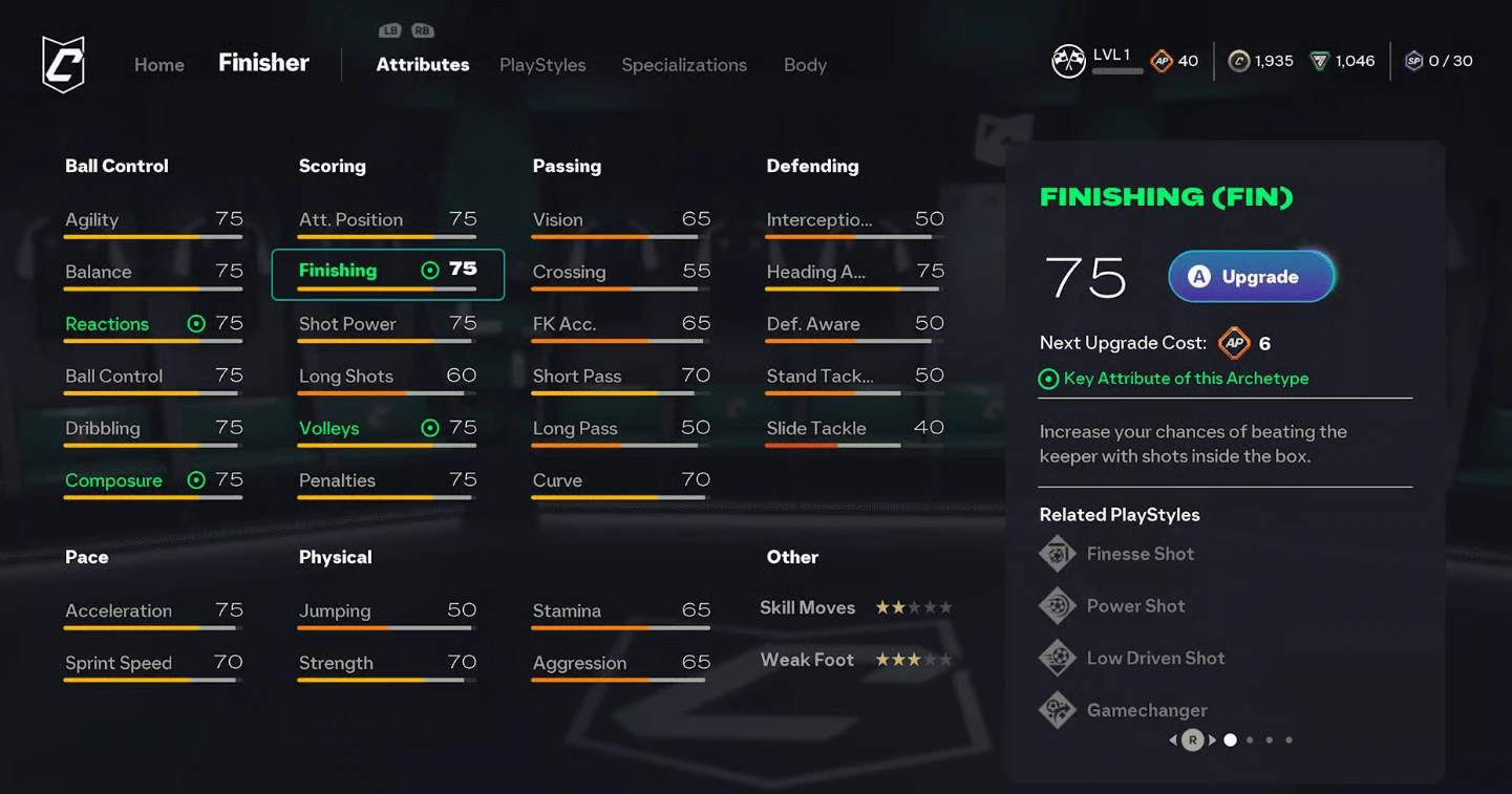 Game Sepakbola Online PC: Multiplayer Cross-Platform Terpopuler Sistem Archetypes di FC 26 mengubah cara build pemain menjadi lebih personal dan taktis. Foto: EA Sports