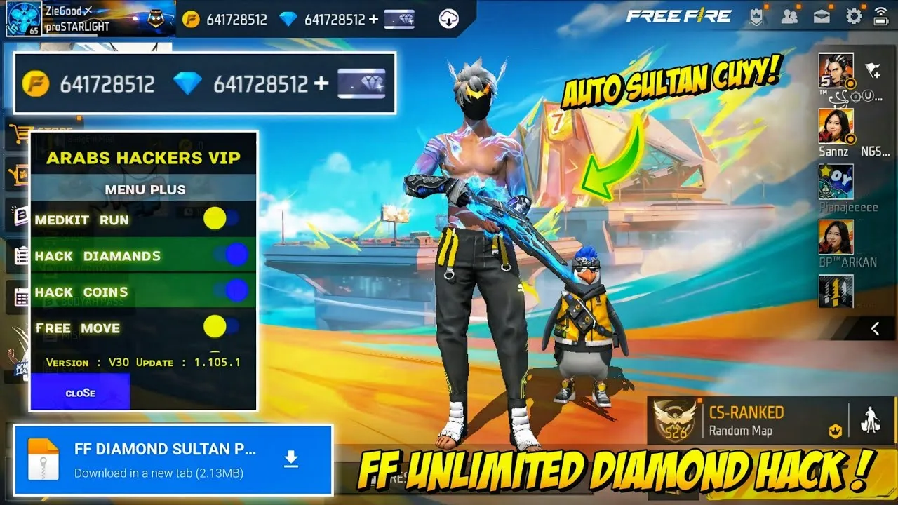 Free Fire Mod APK Unlimited Diamonds AN1 Update Terbaru Dijamin 2 Free Fire Mod APK AN1: Update diamond unlimited terbaru 2025