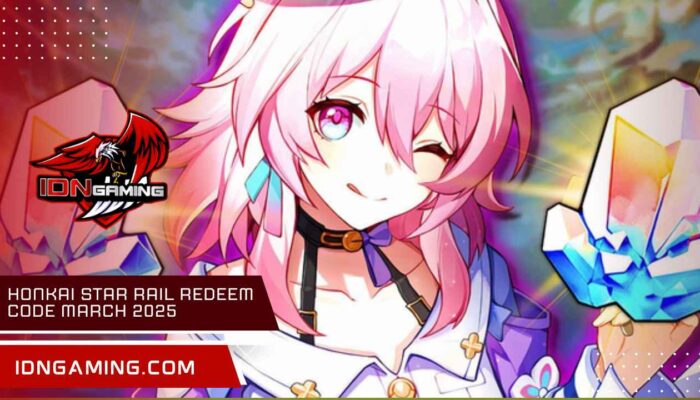 Honkai star rail redeem code march 2025 yang masih aktif segera