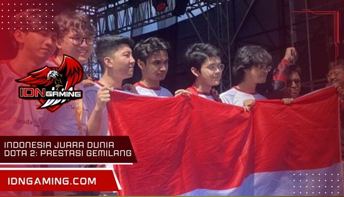 Indonesia juara dunia DOTA 2: Prestasi Gemilang Tim Esports Kita