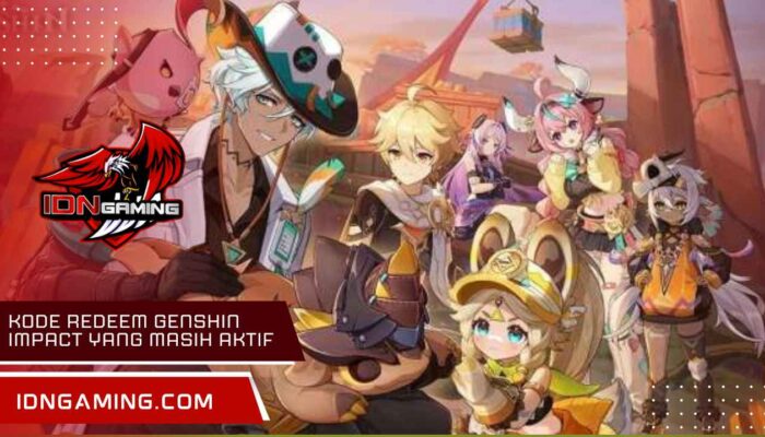 Kode redeem Genshin Impact yang masih aktif 2025 update Mei kini
