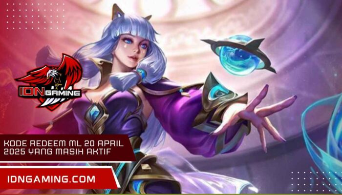 Kode Redeem ML 20 April 2025 yang Masih Aktif