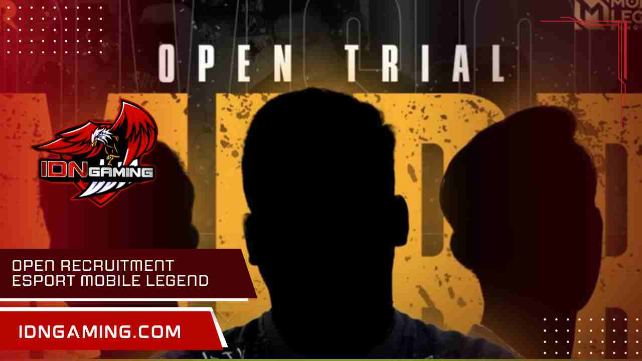 Open recruitment Esport Mobile LEGEND 2025: Cara Daftar Mudah