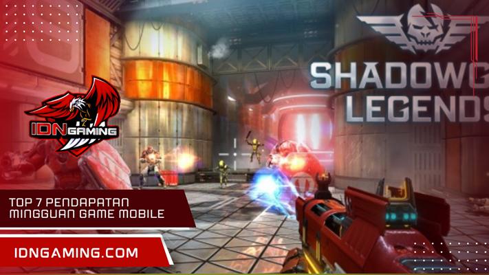 Top 7 Pendapatan Mingguan Game Mobile Paling Menguntungkan 2025