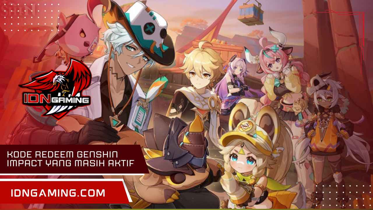 Kode redeem Genshin Impact yang masih aktif Update April 2025 Nih