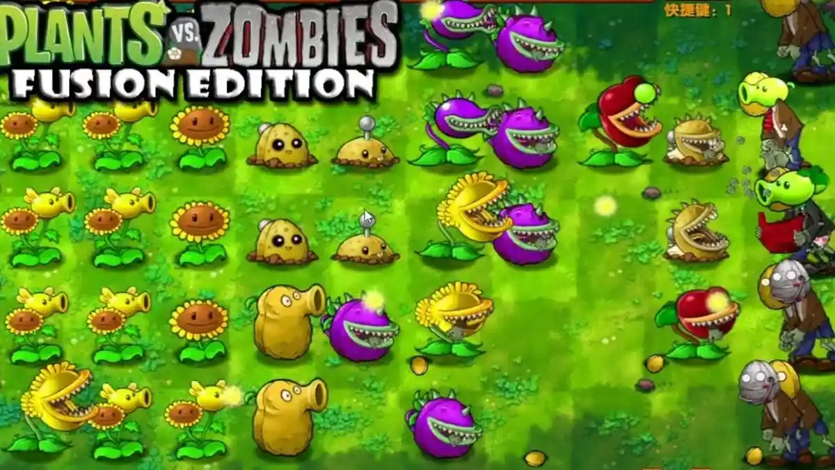 Main Game Online Plants vs Zombies Gratis Terbaik 2025 2 Lawan gerombolan zombi seru di game PvZ online gratis.