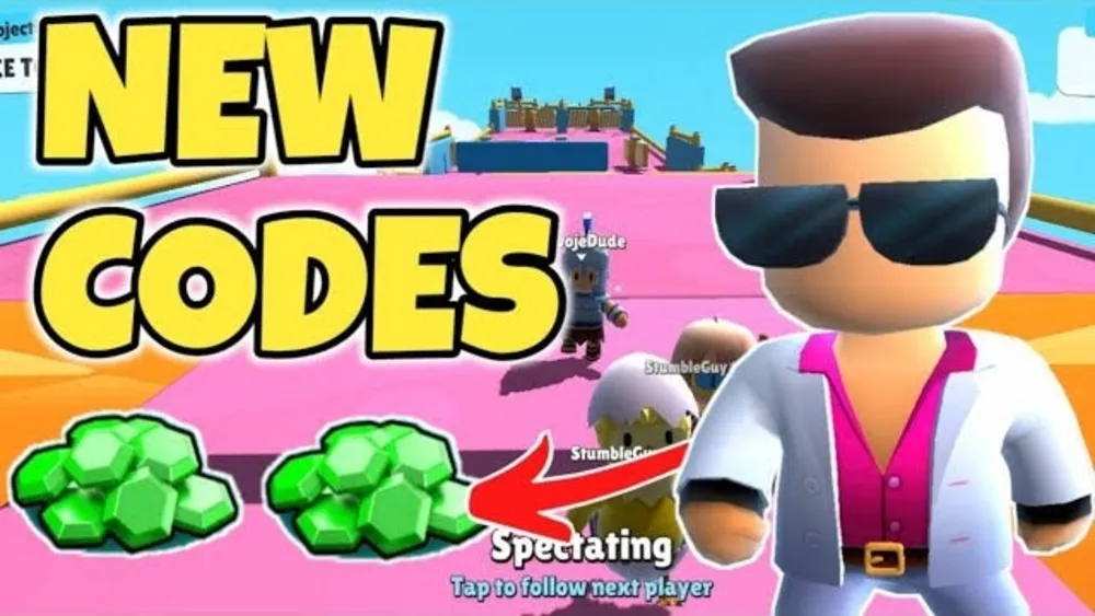 Stumble Guys code redeem 2025, Dapatkan Skin & Gems! 2 Klaim kode terbaru untuk dapat gems dan skin gratis.