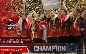 Daftar Juara Dunia Point Blank dan Prestasi Mereka