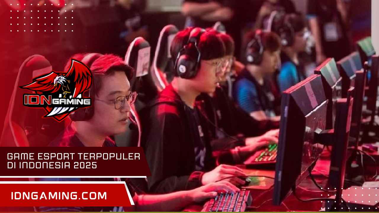 Game Esport Terpopuler di Indonesia 2025, Ada Pendatang Baru