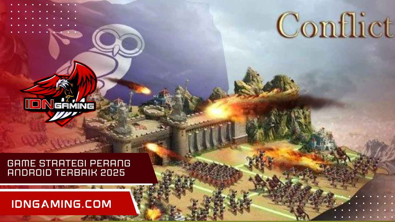 Game strategi perang ANDROID TERBAIK 2025: Taktik Terbaru