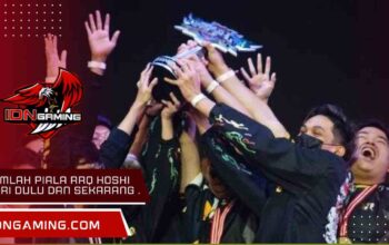 Jumlah Piala RRQ Hoshi dari dulu hingga sekarang 2025.