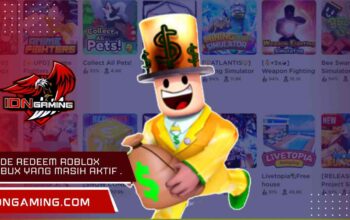 Kode Redeem Roblox Robux yang masih aktif hari ini 2025.