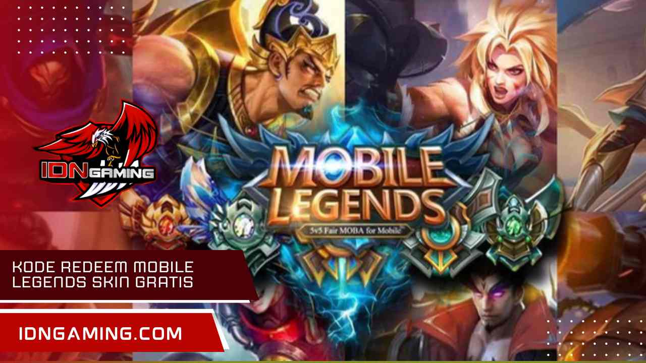 Kode redeem Mobile Legends skin gratis aktif Juni 2025.
