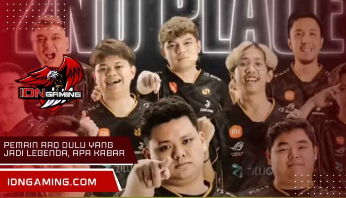 Pemain RRQ dulu yang Jadi Legenda, Apa Kabar Mereka Kini?