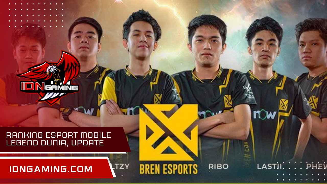 Ranking Esport Mobile Legend Dunia, Update Terbaru 2025