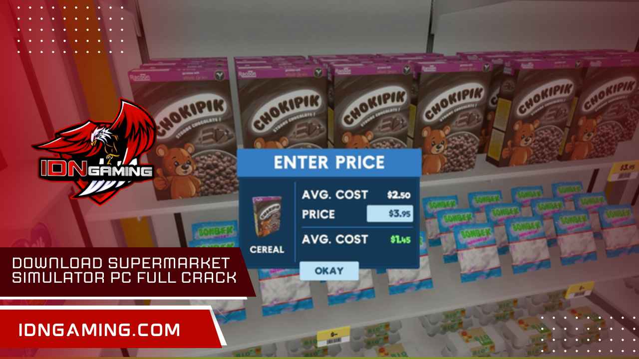 Download Supermarket Simulator PC Full Crack, Aman di Sini
