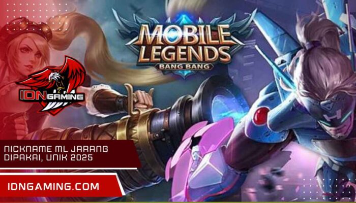 Nickname ML Jarang Dipakai, Unik dan Penuh Makna 2025