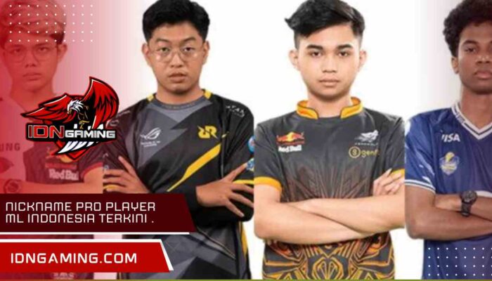 Nickname pro player ml indonesia terkini dan terkeren.