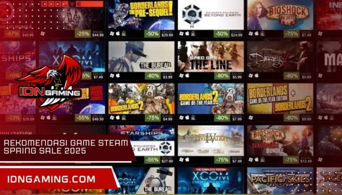 Rekomendasi Game Steam Spring Sale 2025 Wajib Beli
