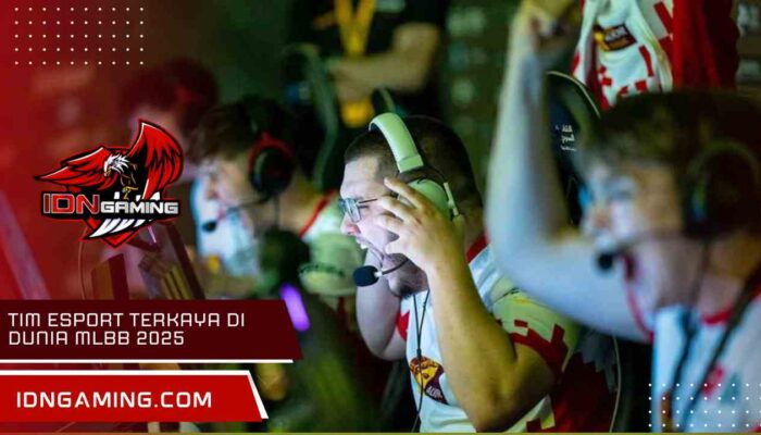 Tim esport terkaya di dunia mlbb 2025 dan total asetnya.