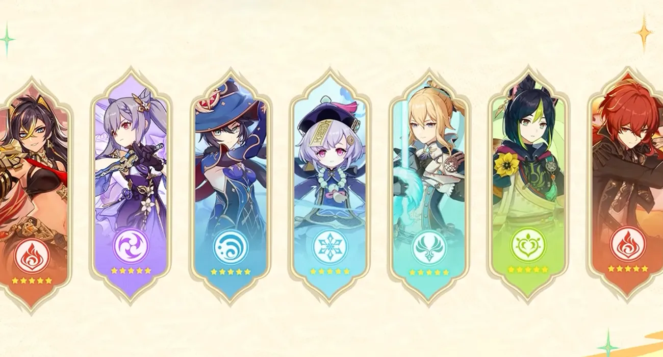 Tier List Terbaru Karakter B5 Standar Genshin Impact