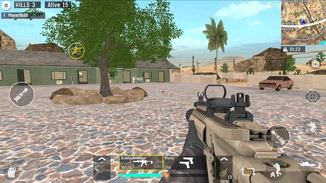 Game battle royale offline ringan grafik HD anti lag
