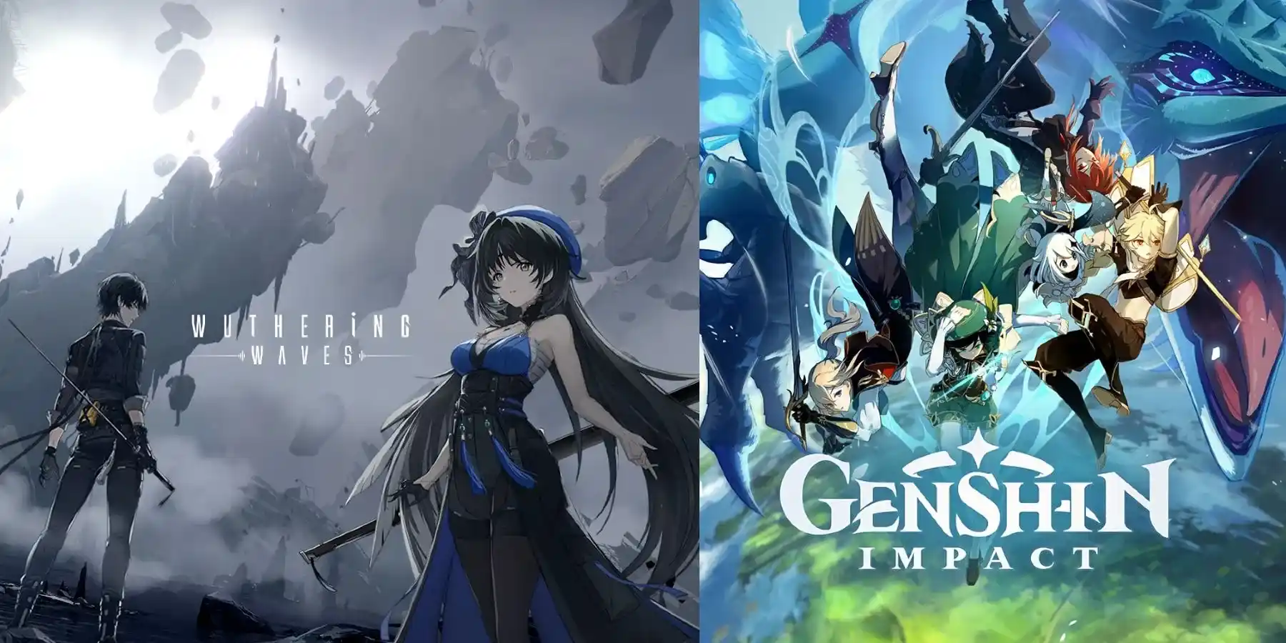 Wuthering Waves vs Genshin Impact: perbedaan dan pilihan