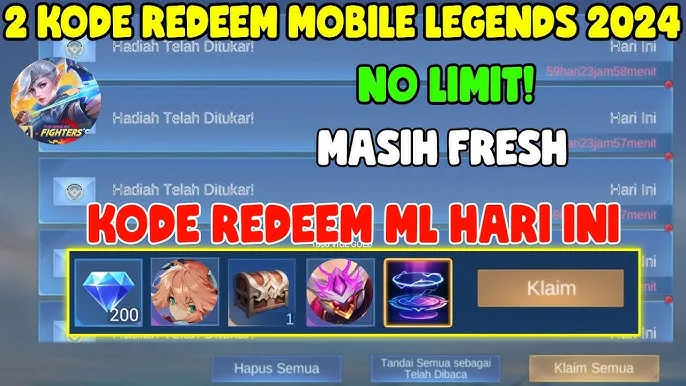 Kode redeem ML skin permanen Juli 2025, buruan klaim!