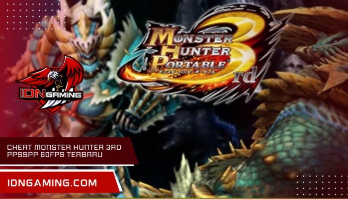 Cheat Monster Hunter 3rd PPSSPP 60fps Terbaru Anti Banned