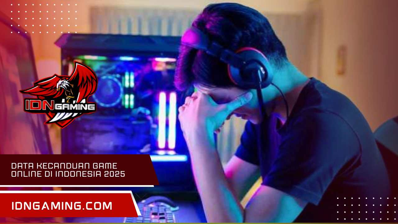 Data kecanduan game online di indonesia 2025 Mengejutkan