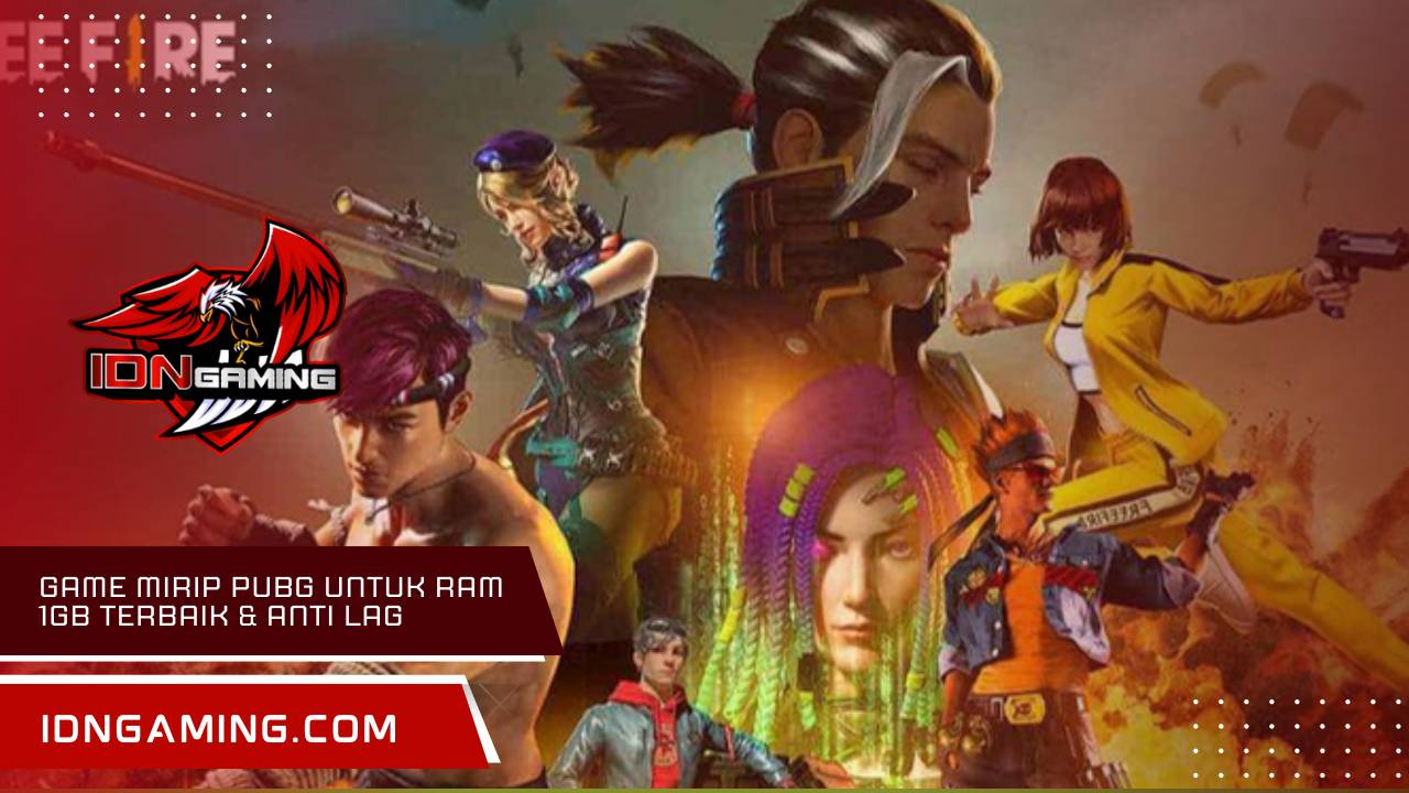 Game Mirip PUBG Untuk RAM 1GB Terbaik & Anti Lag di 2025