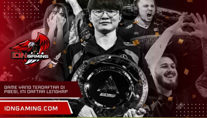 Game yang Terdaftar di PBESI, Ini Daftar Lengkap 2025