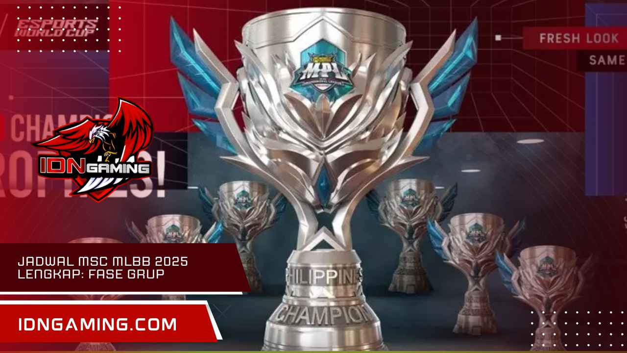Jadwal Msc Mlbb 2025 Lengkap: Fase Grup & Playoff Terbaru