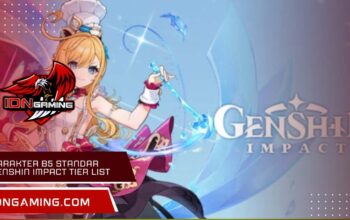 Karakter b5 standar Genshin Impact Tier List Terbaru 2025