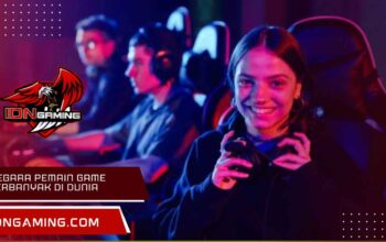 Negara pemain game Terbanyak di dunia, Update Terbaru 2025