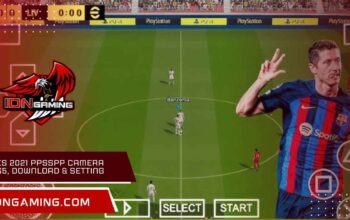 PES 2021 PPSSPP Camera PS5, Download & Setting Terbaik