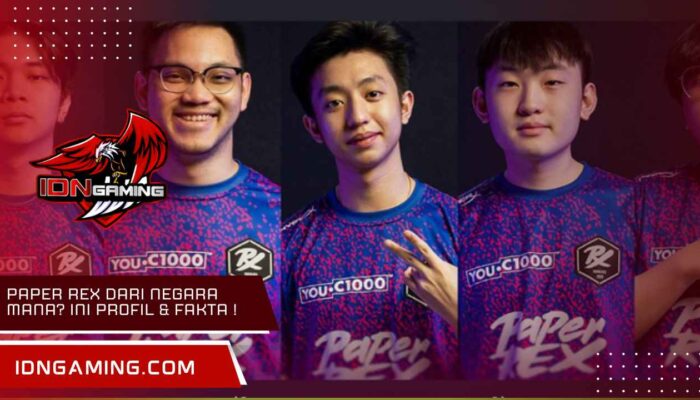 Paper Rex Dari Negara Mana? Ini Profil & Fakta Timnya!