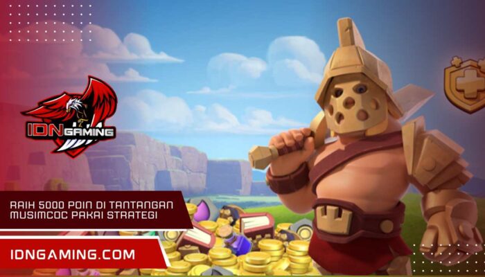 Raih 5000 poin di Tantangan Musim COC Pakai Strategi Anti Gagal