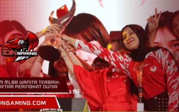 Tim MLBB Wanita Terbaik: Daftar Peringkat Dunia Terbaru