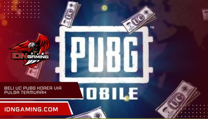 Beli uc pubg korea via pulsa termurah dan aman 2025