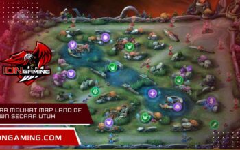 cara melihat map land of dawn secara Utuh, Fitur Tersembunyi