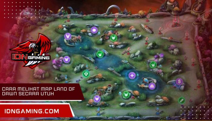 cara melihat map land of dawn secara Utuh, Fitur Tersembunyi