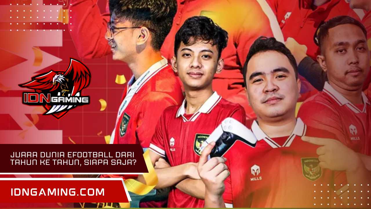 juara dunia efootball dari tahun ke tahun, Siapa Saja?