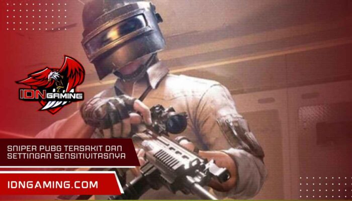Sniper pubg tersakit dan Settingan Sensitivitasnya