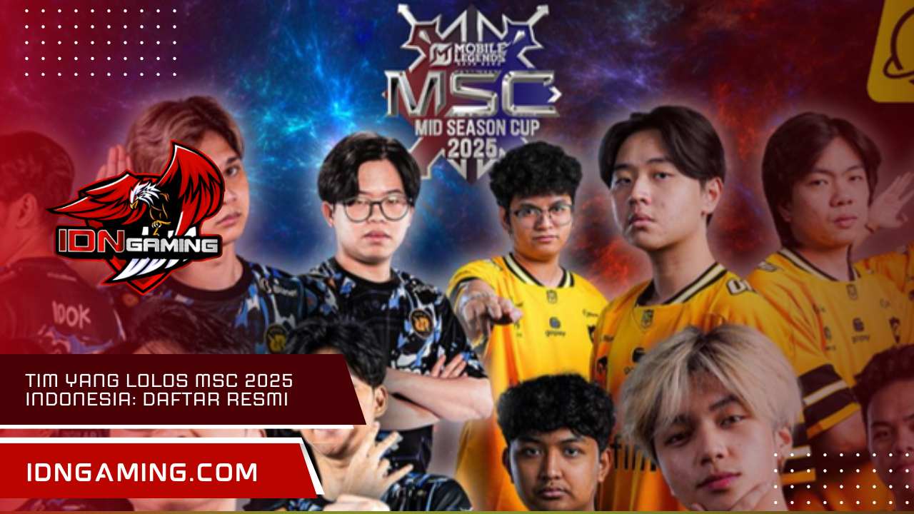 Tim yang lolos msc 2025 indonesia: Daftar Resmi Terbaru